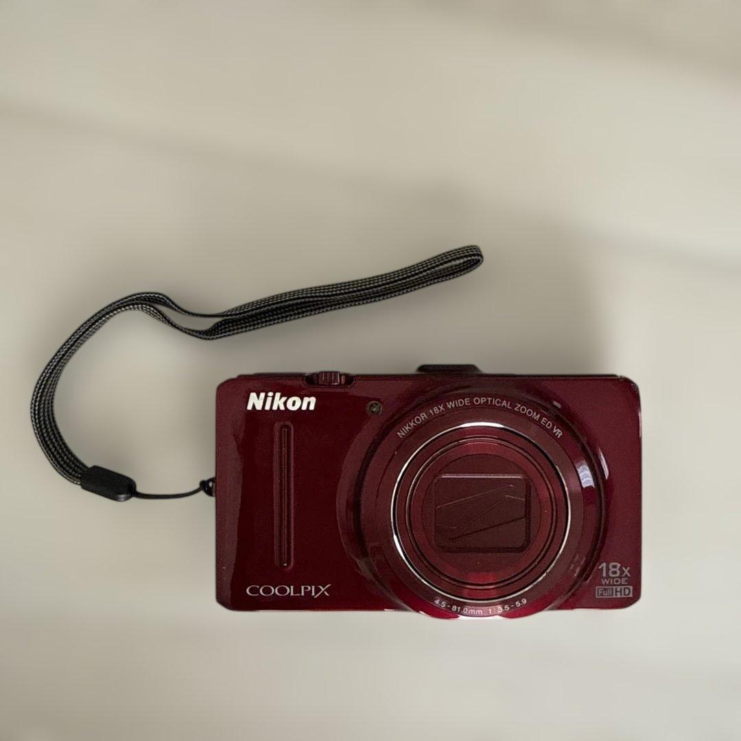 Nikon COOLPIX S9300 赤