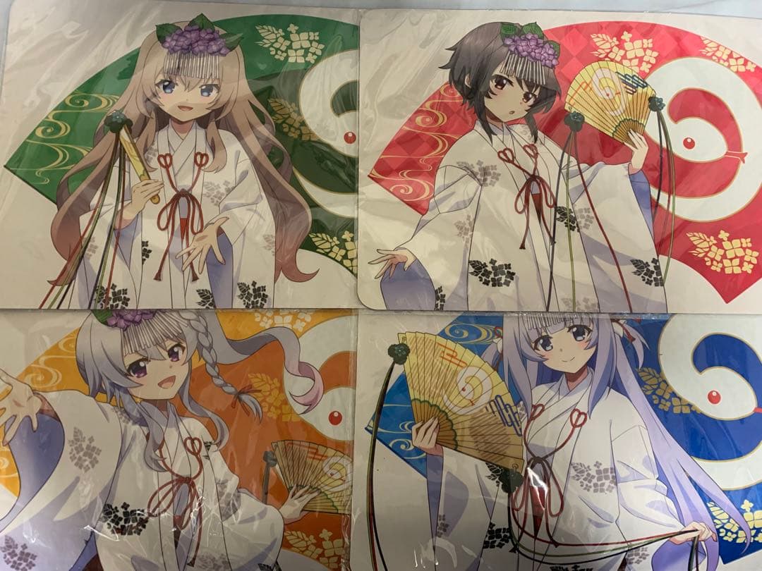 9-nine- ラバーマット 蛇窪神社コラボ　未開封