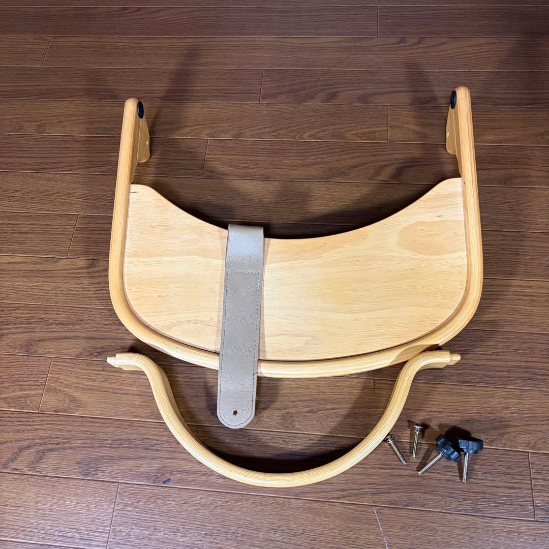 組み立て不要 大和屋　yamatoya アッフル チェア テーブル・ガード付き