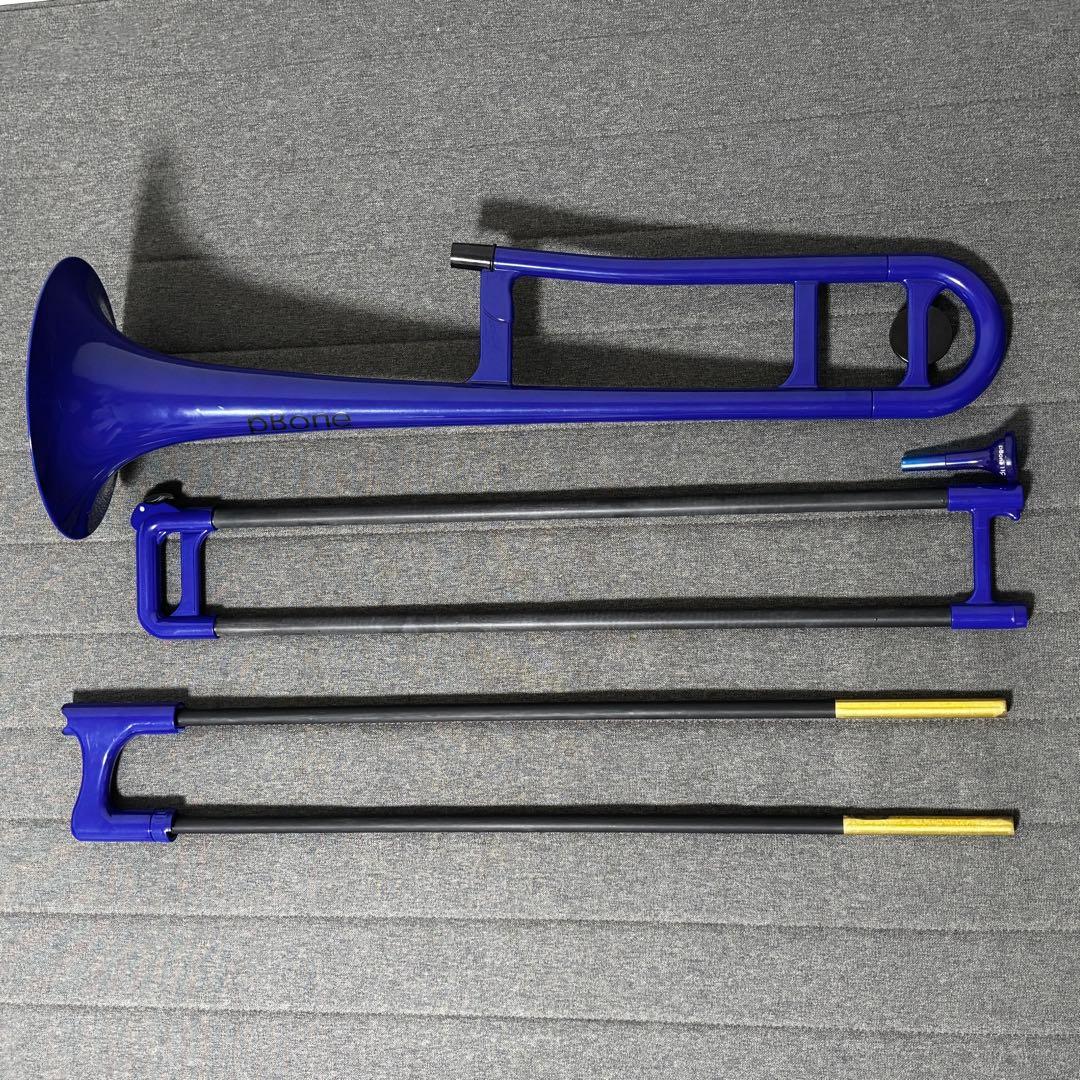 【希少色】pInstruments pBone ピーボーン トロンボーン ブルー