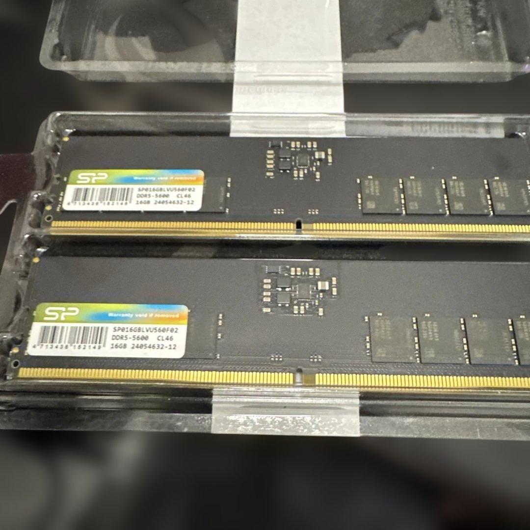 SP DDR5 5600MHz 32GB(16GB×2) メモリ