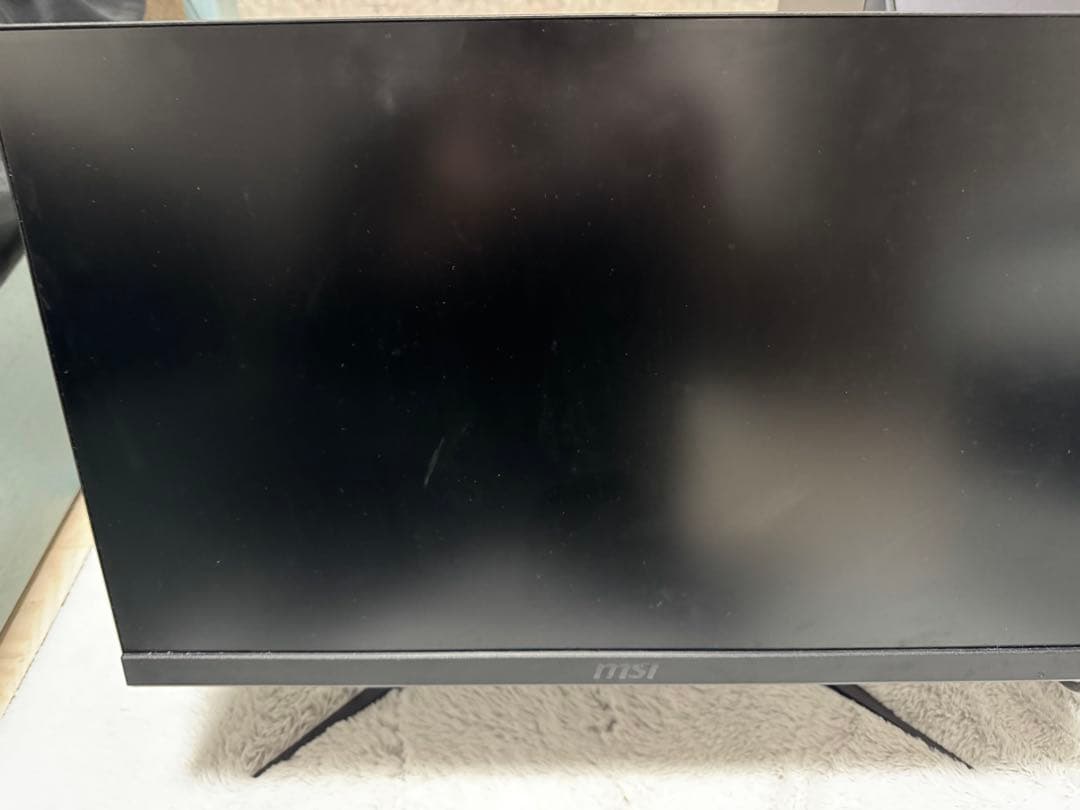 MSI スタンド付きディスプレイ HDMI接続