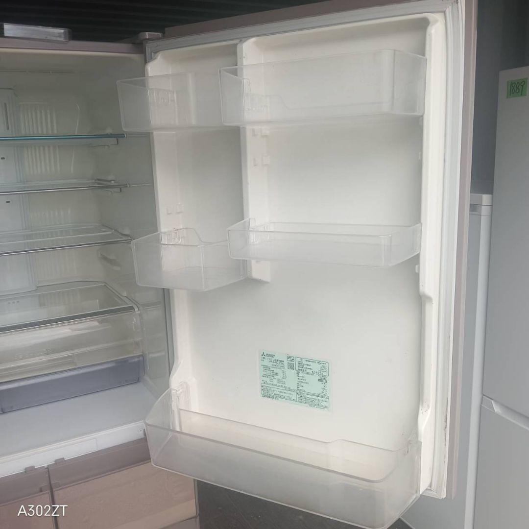 1設置まで対応 三菱　自動製氷機能付き大型冷蔵庫　455L