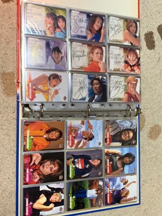 女子プロレスカード　女子プロレスサインカード　BBM女子プロレスサインカード