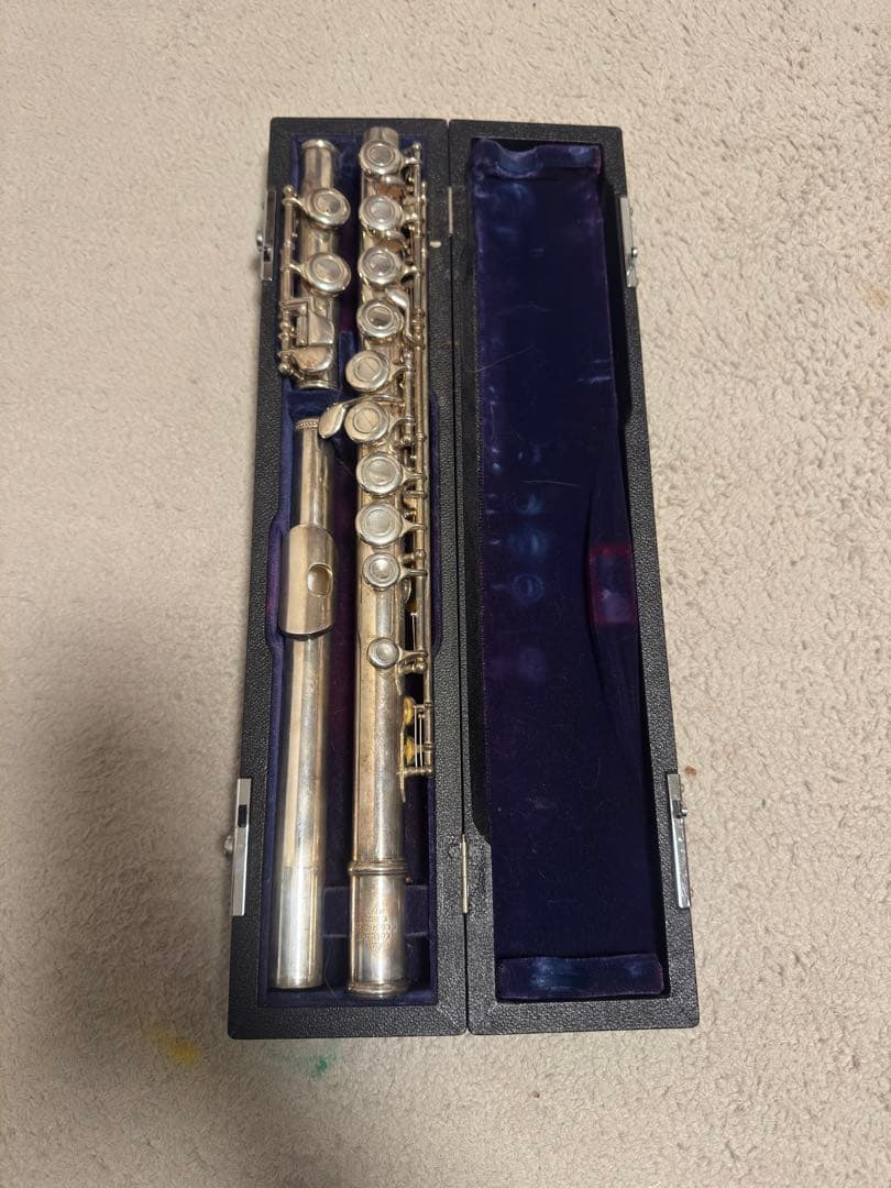 コタケ Kotake K50Sフルート925刻印あり 純銀 楽器 吹奏楽シルバー