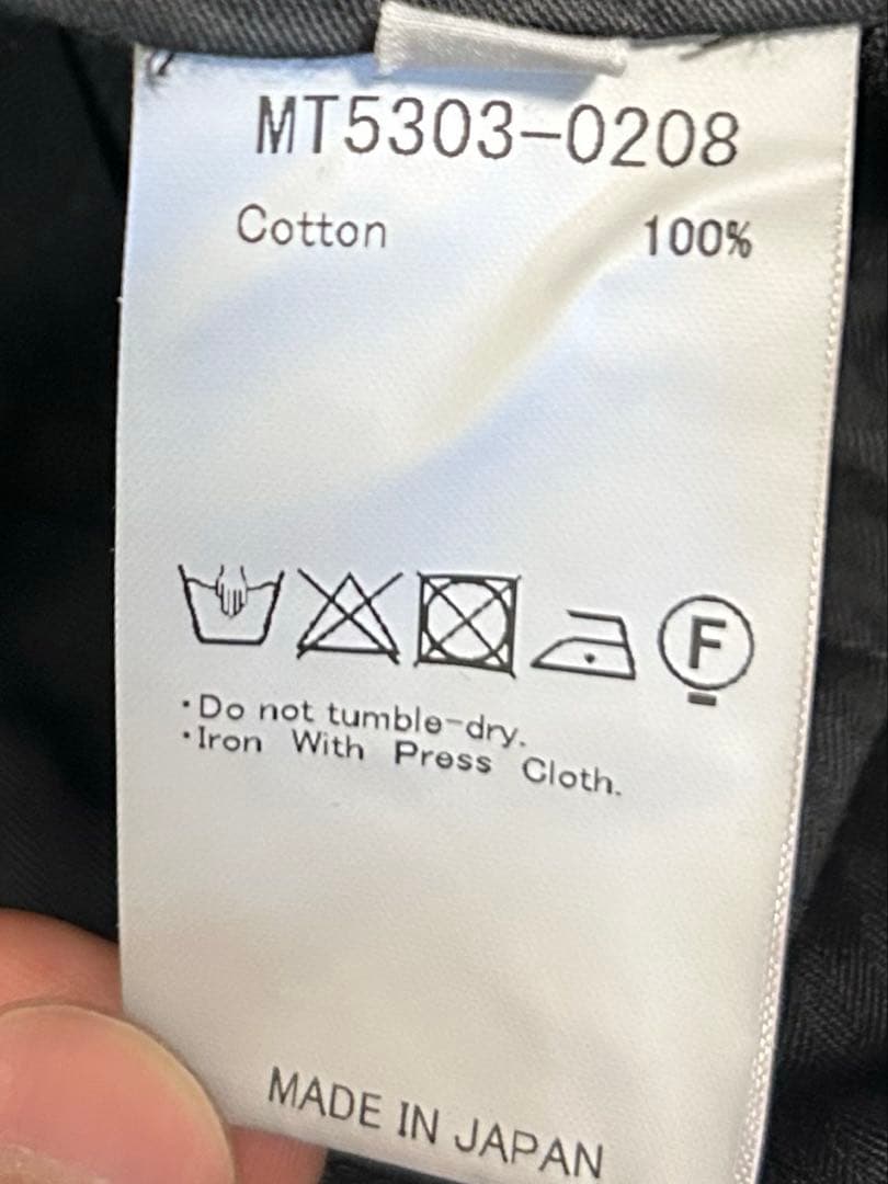 パンツ MAATEE&SONS MARVERICK CHACOAL 2025AW 1