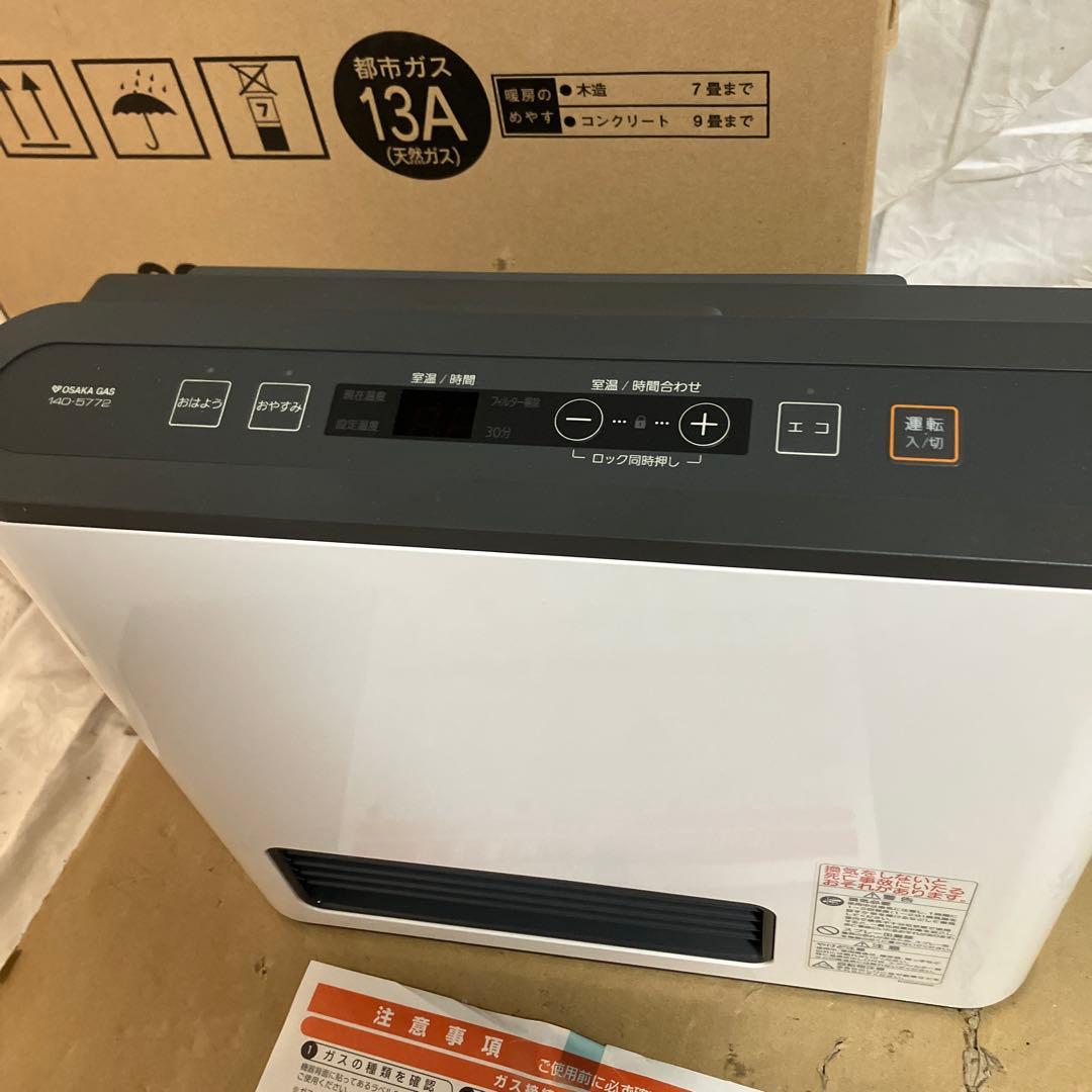 OSAKA GAS　ガスファンヒーター　140 5772　都市ガス　13A