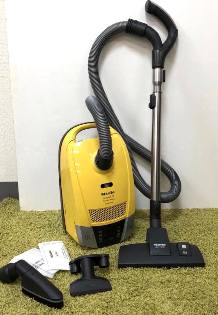 Miele ミーレ　紙パック式掃除機　Compact C2 SDAO0 イエロー