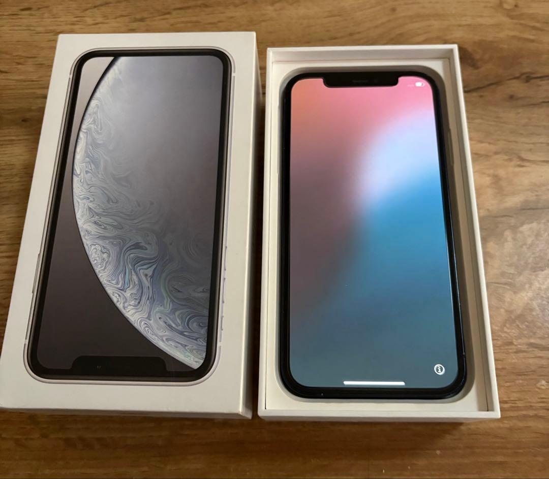 iPhone12 64GB SIMフリー ブラック 動作良好 箱あり