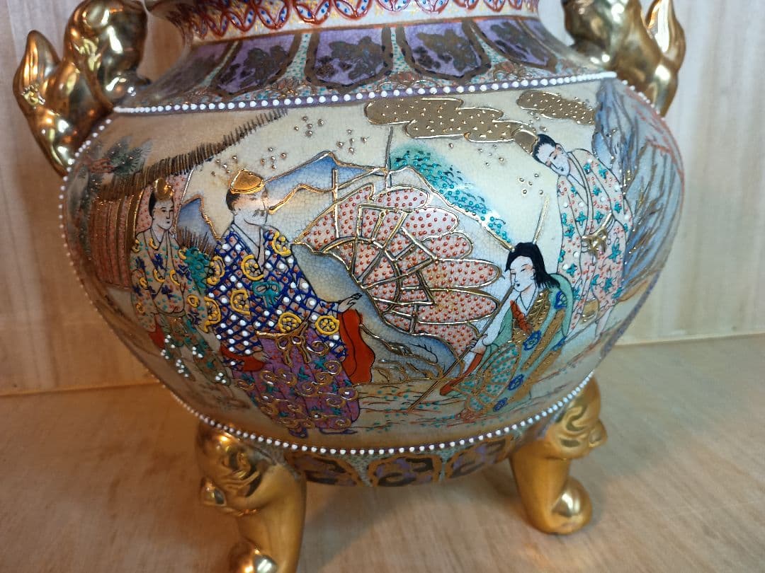 薩摩焼　大香炉