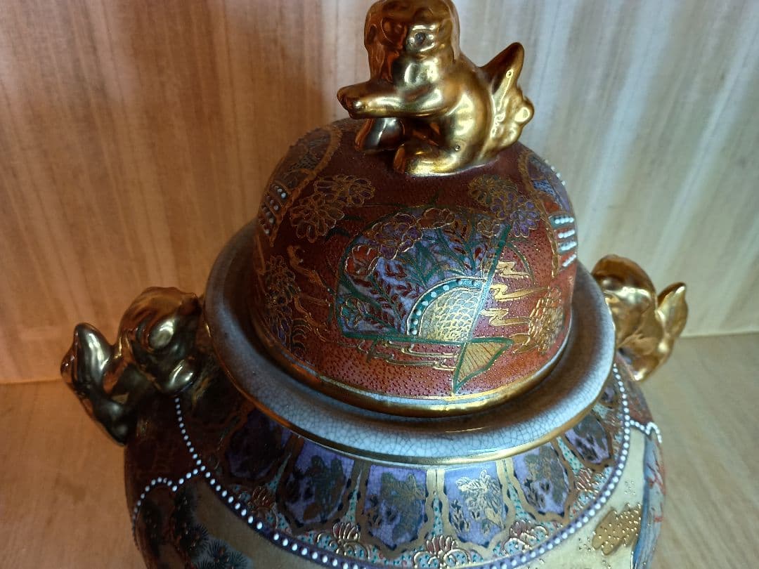 薩摩焼　大香炉