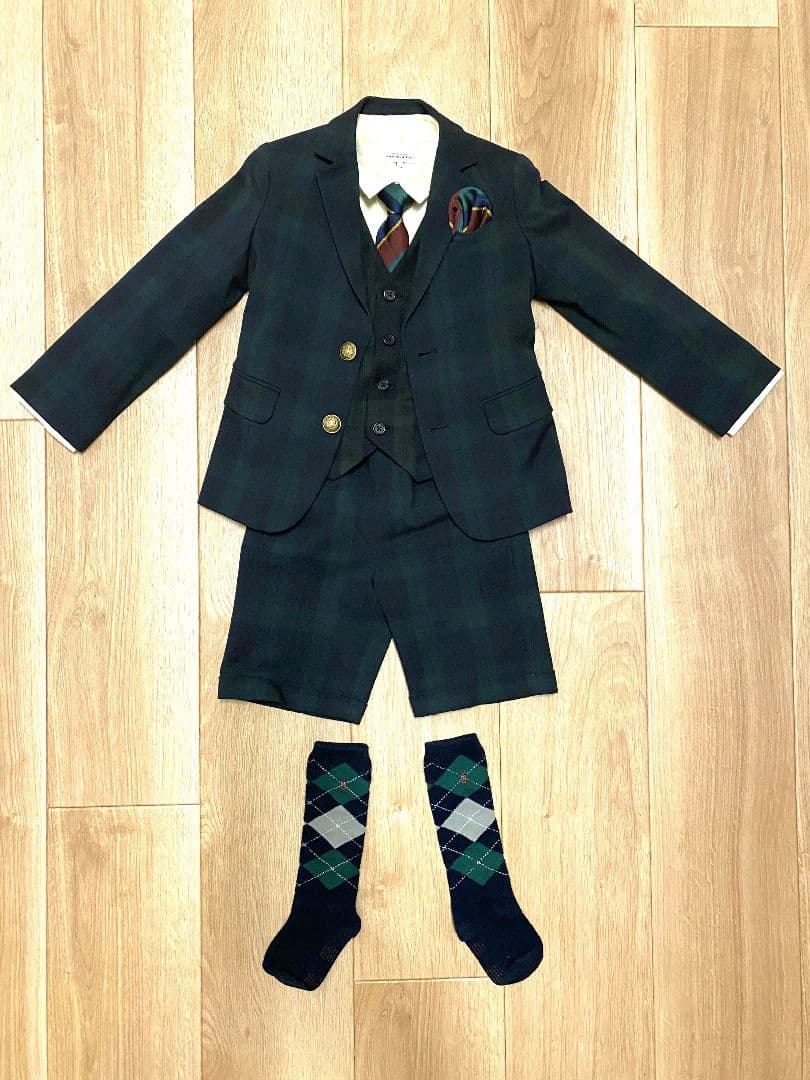 【KAZE】7点極美品green label relaxingスーツ