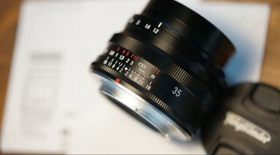 ほぼ未使用 フォクトレンダーNOKTON35mmF1.2 VOIGTLANDER