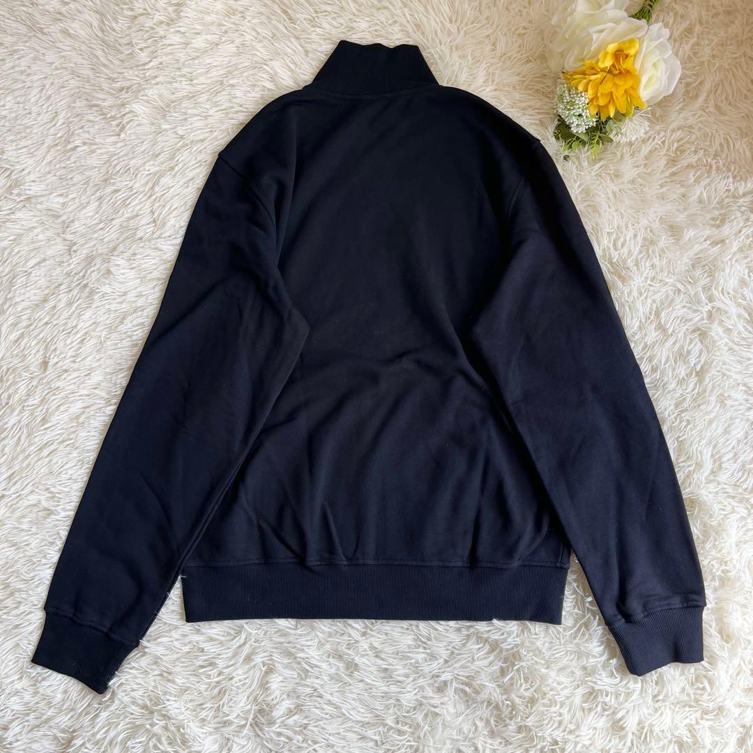 DIESEL ディーゼル ジップアップスウェット L ブラック