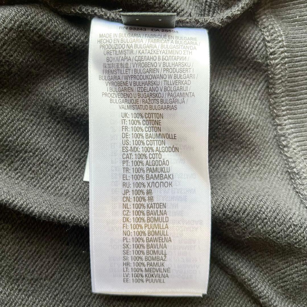 DIESEL ディーゼル ジップアップスウェット L ブラック