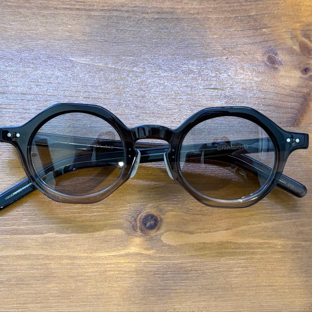 ENALLOID MOR モデル 213 ダークグレーグラデーション サングラス