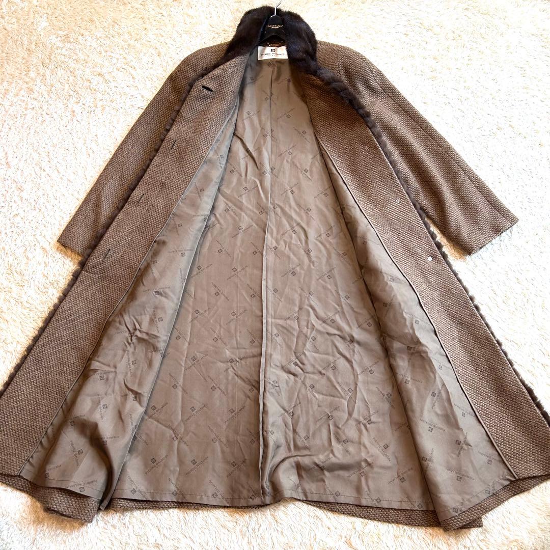 d*2様 【極美本毛皮✨️ミンク カシミヤ100%】 BALMAIN Paris