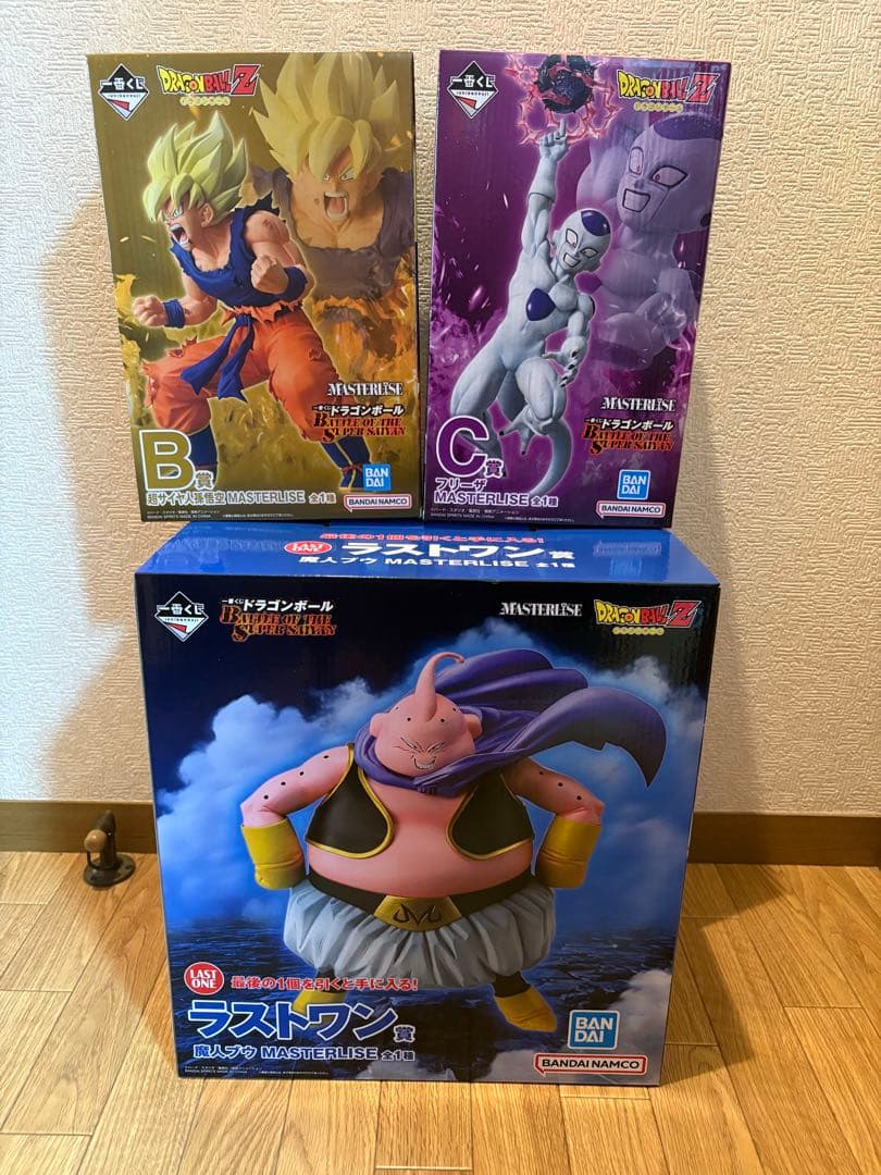 一番くじ ドラゴンボール 孫悟空 フリーザ 魔人ブウフィギュア