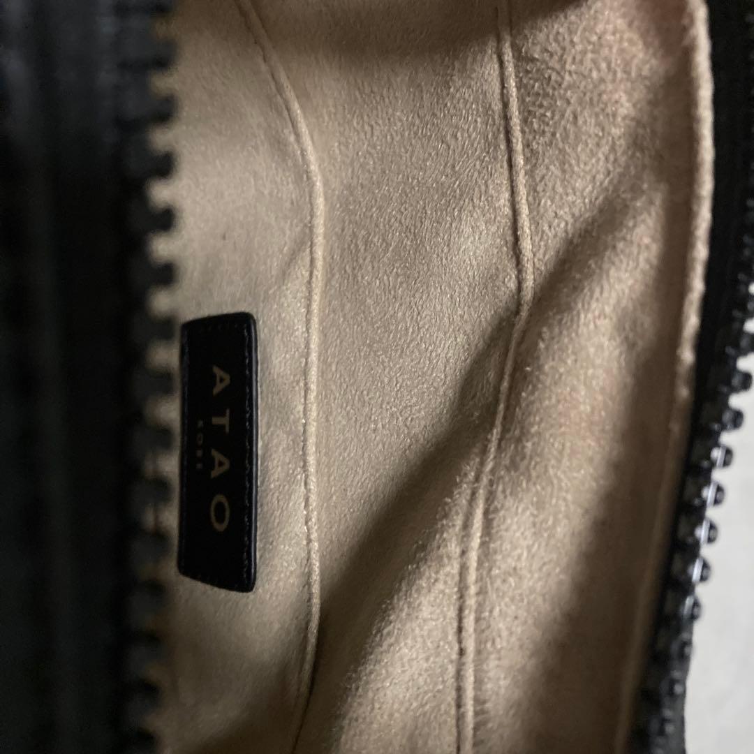 ☆新品☆アタオ　コラッツァ　ショルダーバッグ　キルティング　黒