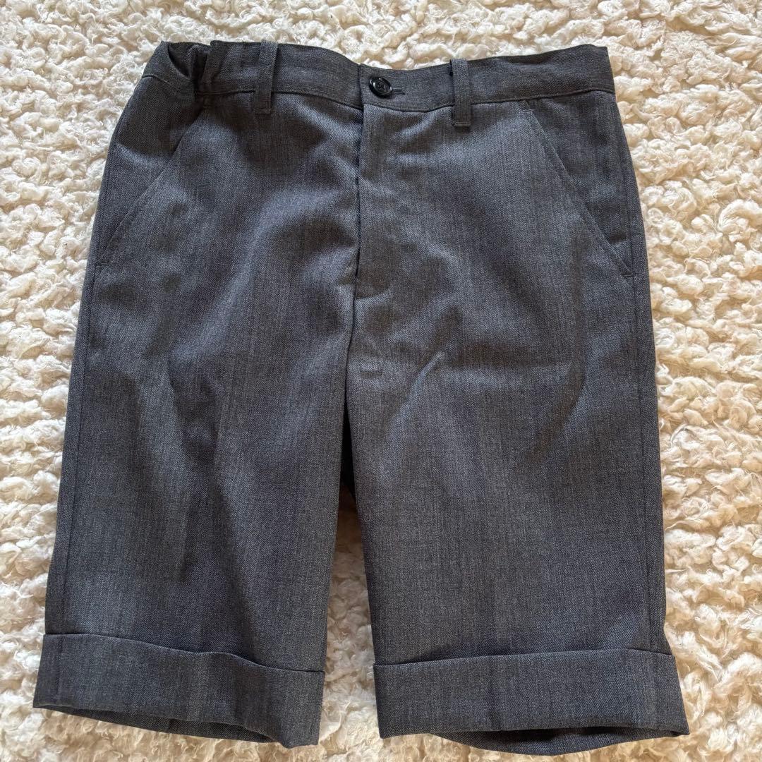 未使用級 ショパンwithこどもビームス 120cm 紺ブレ 金釦 6点セット