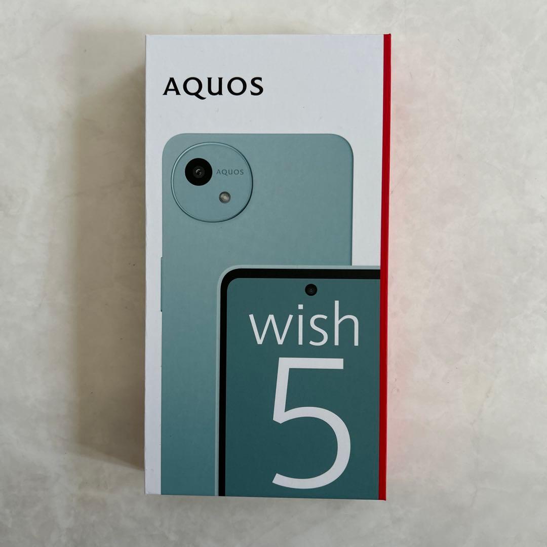 ② 新品未使用　AQUOS wish SH-52F ワカバ セット割引　100円