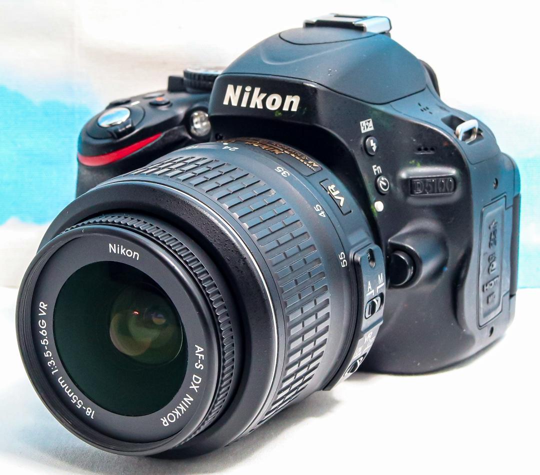 ニコン Nikon D5100⭐️スマホに転送⭐️自撮り＆動画OK⭐️初心者歓迎