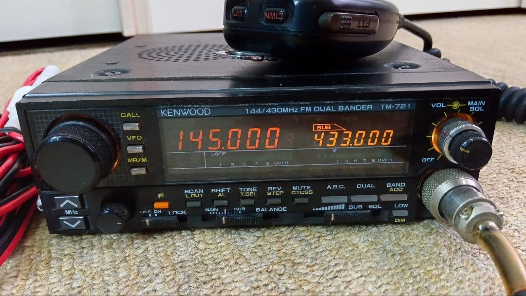 トランシーバー KENWOOD TM-721 144/430MHz