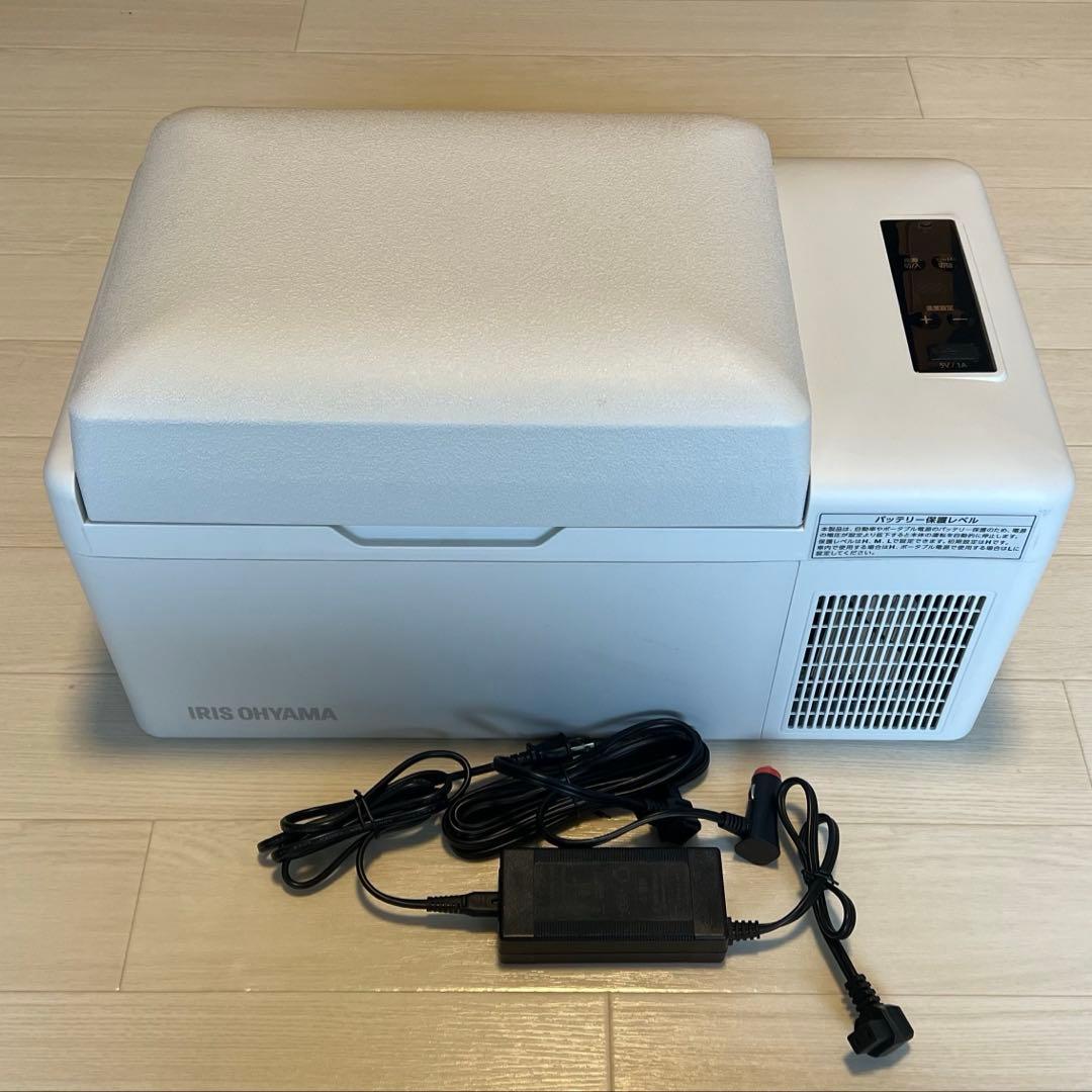 アイリスオーヤマ ポータブル冷蔵冷凍庫 IPD-2B-W 20L【中古】