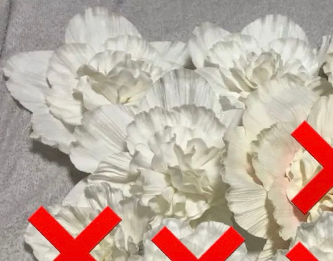 Francfranc ピオニーホワイトMサイズ 3個セット