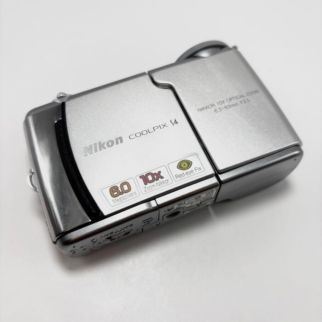 【週末限定値下げ】【美品】Nikon COOLPIX S4 乾電池