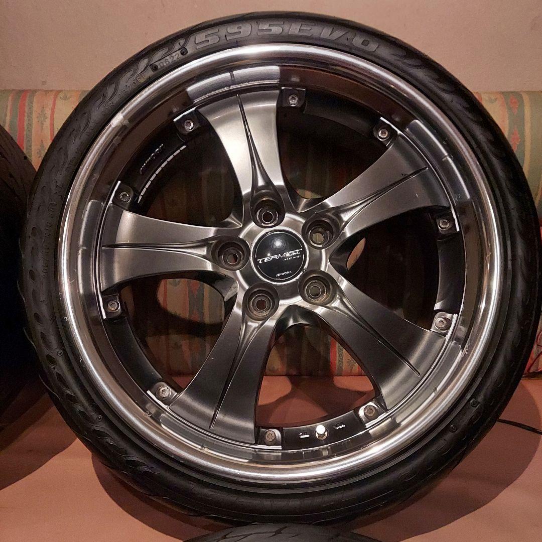 work 深リム18インチホイール+グリップタイヤ！　クラウン　アメ車　シルビア