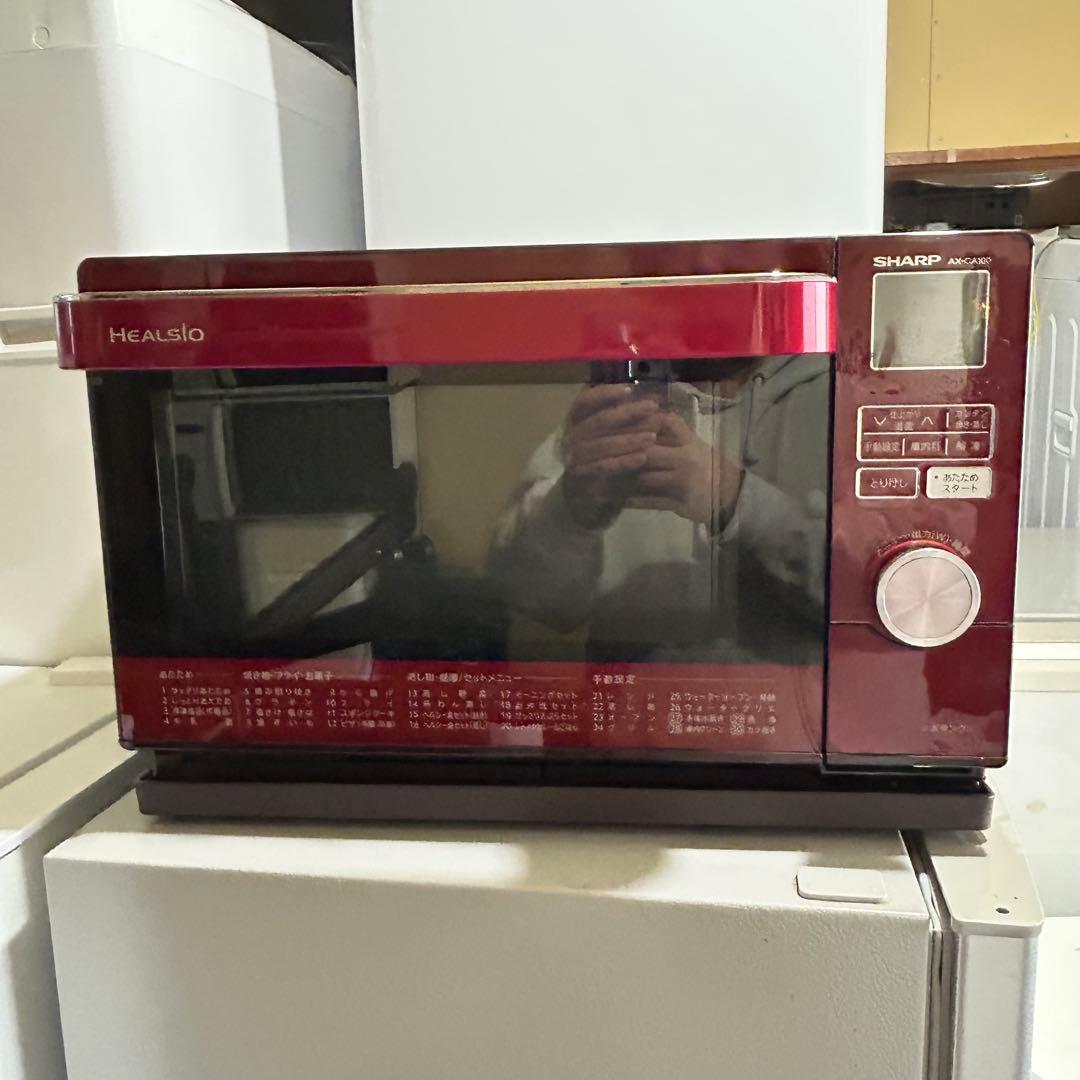 SHARP HEALSIO AX-CA100-R オーブンレンジ