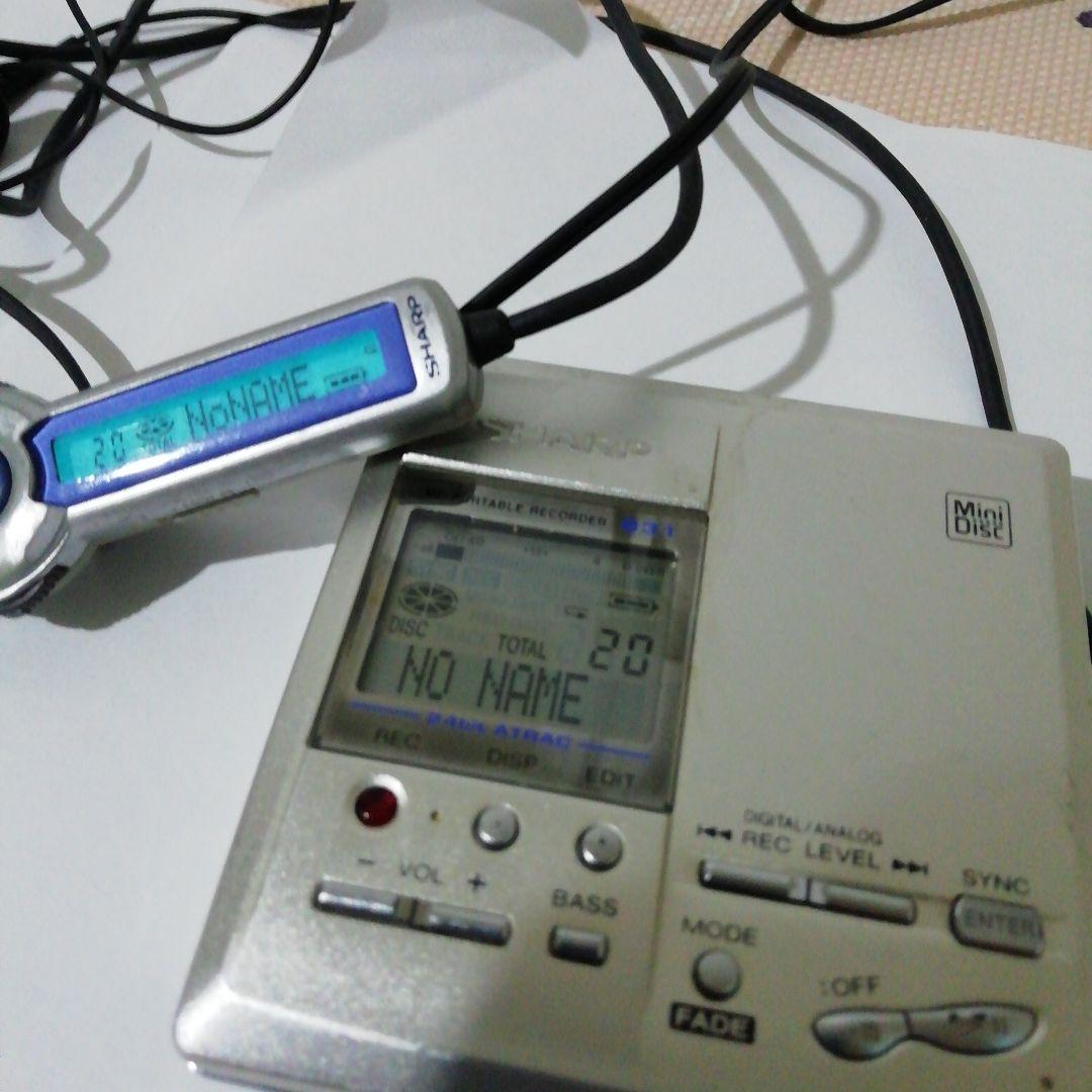SHARP MD ポ―タブルレコ―ダ―　MD MT 831−S