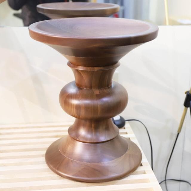 新品 チャールズ＆レイ・イームズ ウッドスツール Eames チェア 家具 B型