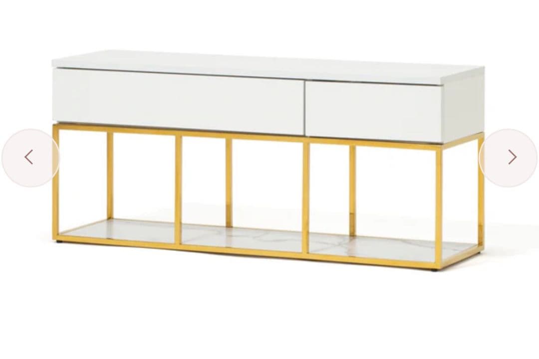 Francfranc レーヌシリーズ　テレビボード　大理石風