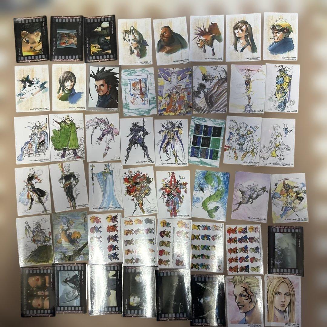 ファイナルファンタジーアートミュージアムキャラクターカードセット