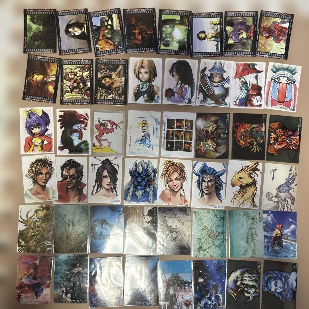 ファイナルファンタジーアートミュージアムキャラクターカードセット