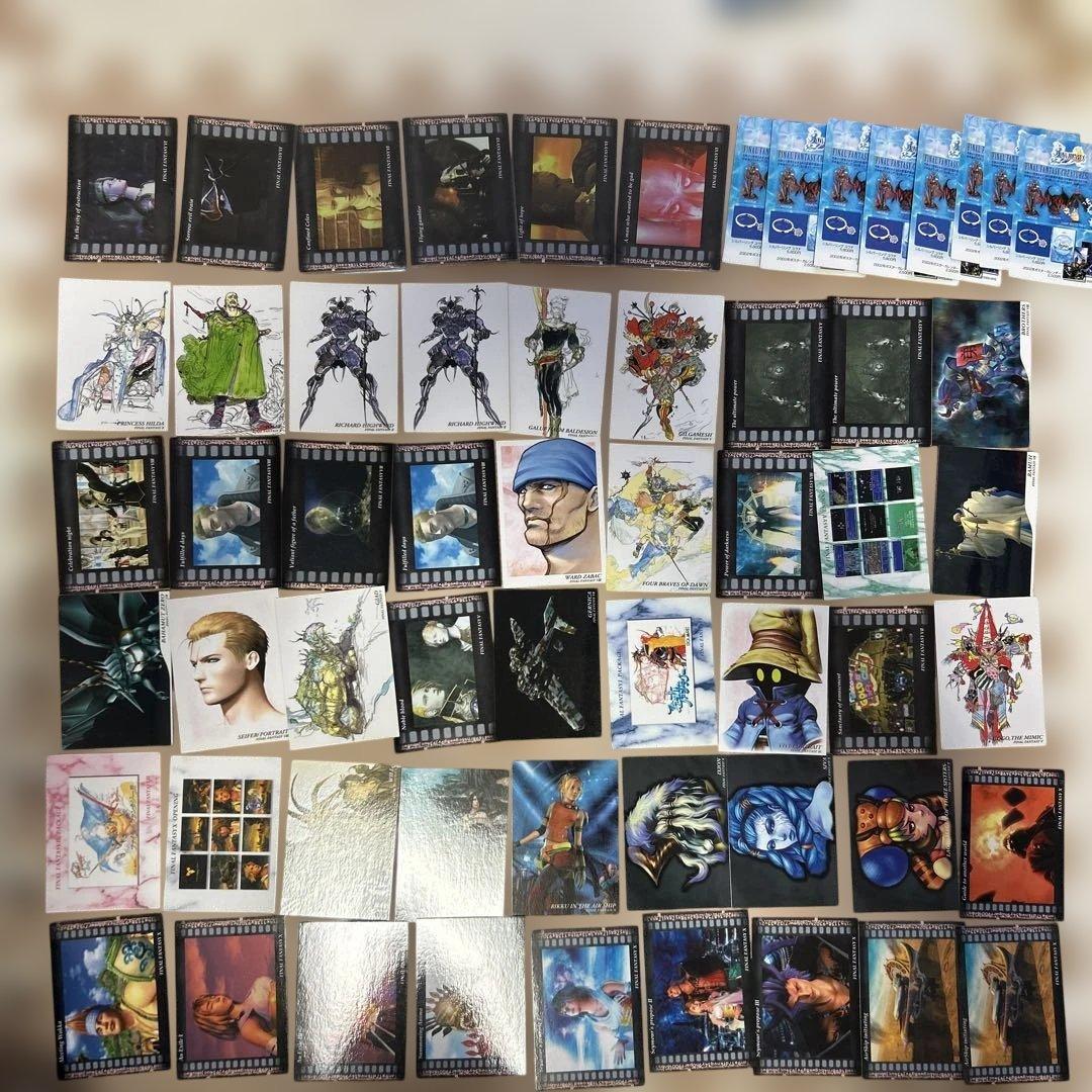 ファイナルファンタジーアートミュージアムキャラクターカードセット