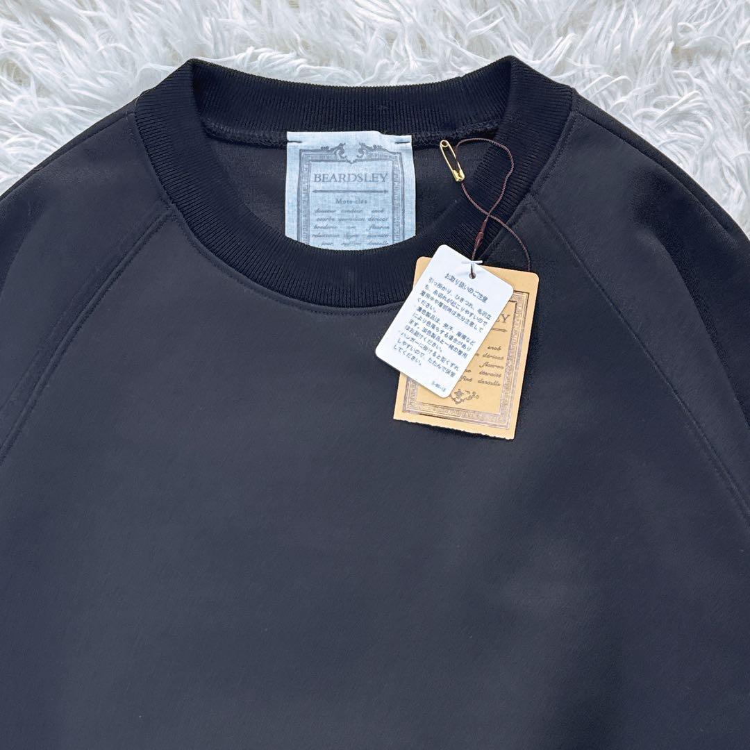 新品 BEARDSLEYダンボール ビック ラグラン スエット 洗える