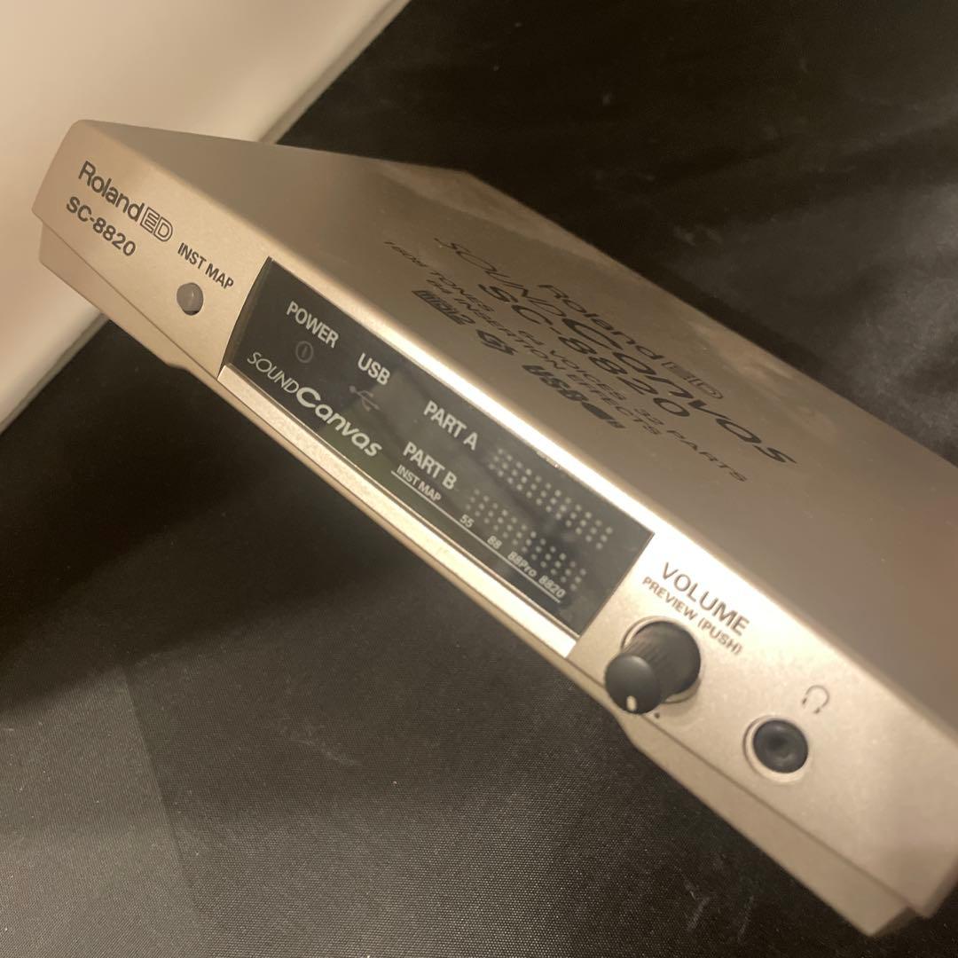 動作未確認Roland SC-8820 MIDIインターフェース本体のみ