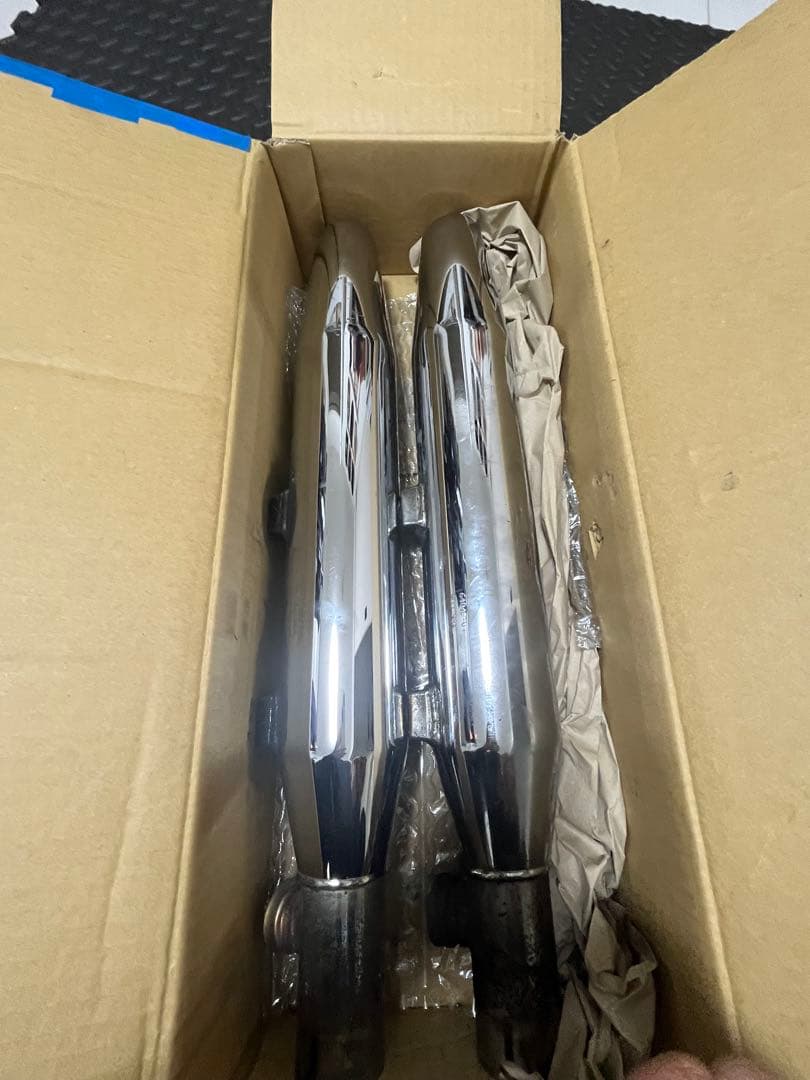 ハーレーダビッドソン　スポーツスター2007年式　純正マフラー　スリップオン