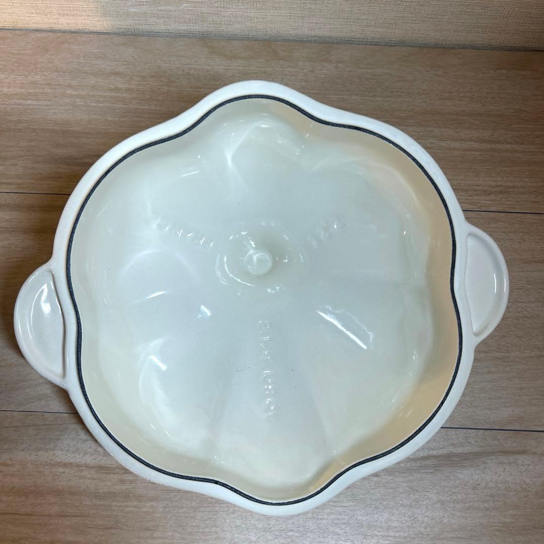 ルクルーゼ　ガーリックココット　ガーリック　両手鍋　鍋　22cm デューン