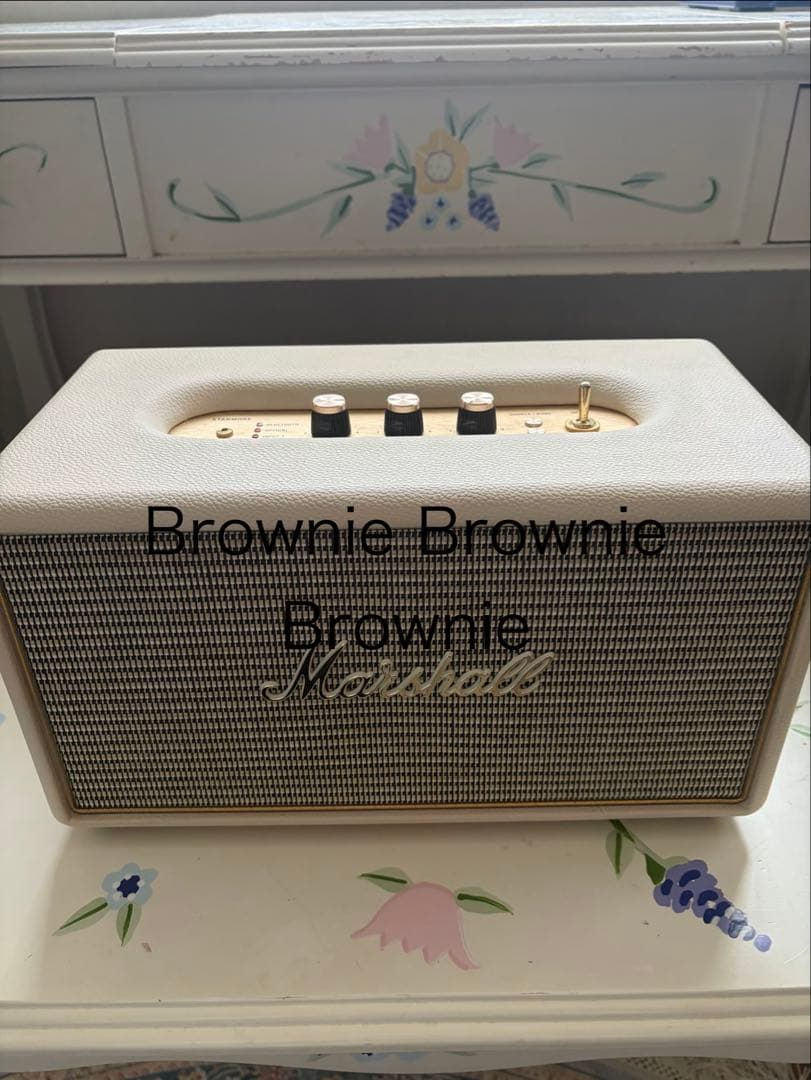 Marshall Stanmore Bluetooth スピーカー クリーム