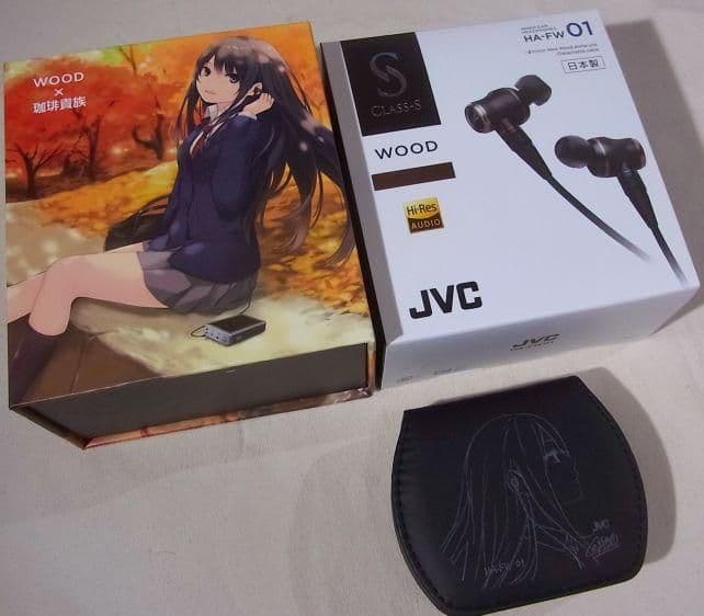 JVC伝統の WOOD HA-FW01 - WOOD × 珈琲貴族 コラボモデル