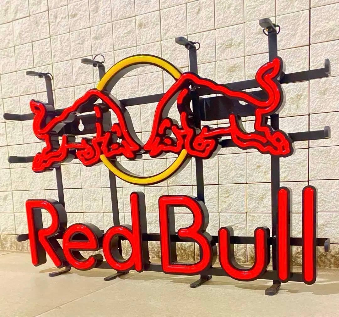 Red Bull ネオンサイン Red Bull ロゴ ライトスタンド看板