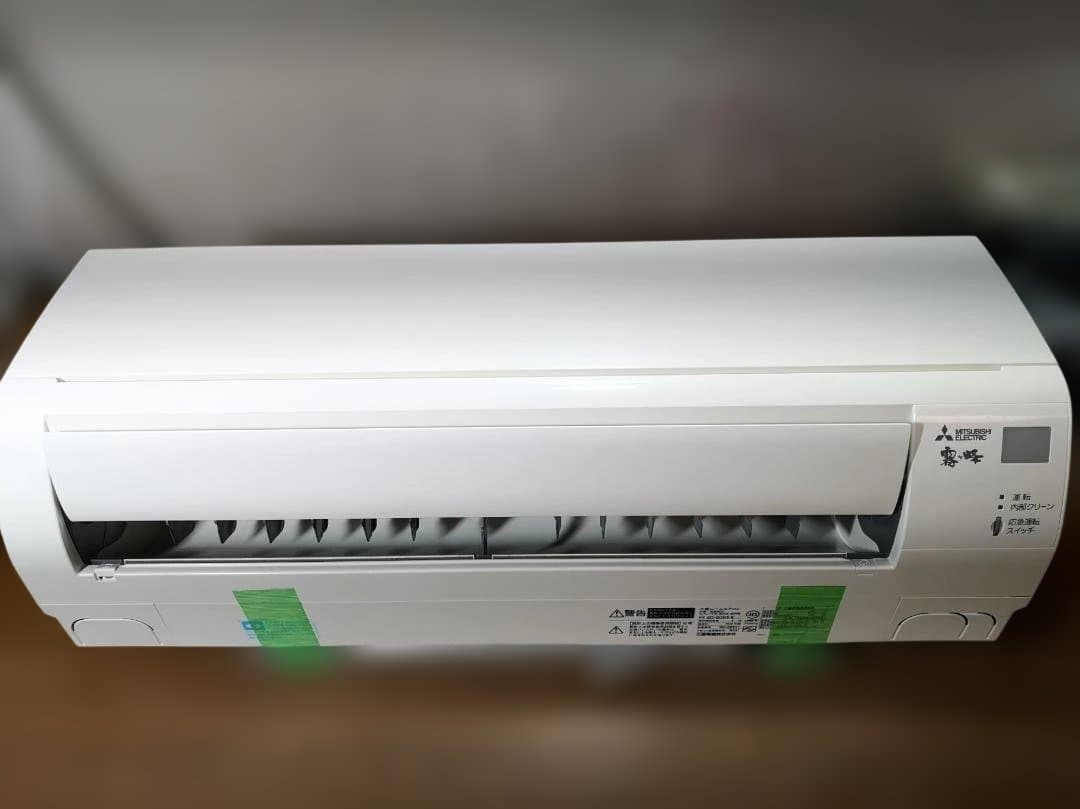 神奈川県内は無料工事、配送付き、室外機)三菱電機10畳 2019年式 保証あり