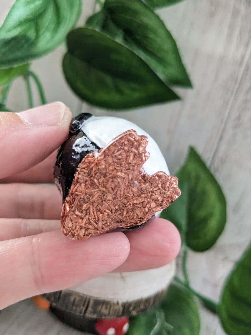 【ゼロ】ブラックスピネルのペンギンさん形オルゴナイト☆他４点