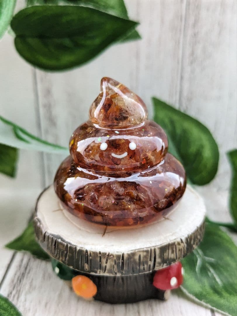 【ゼロ】ブラックスピネルのペンギンさん形オルゴナイト☆他４点