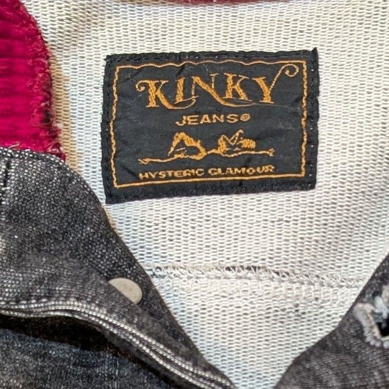 ★立春セール★ヒステリックグラマー KINKY JEANS スウェットGジャン