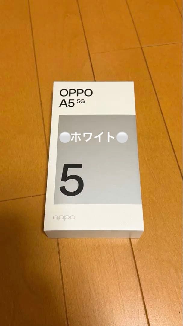 新品未使用 OPPO A5 5G グリーン 128GB SIMフリー 本体